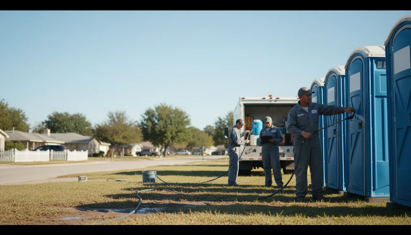 Long-Term Portable Toilet Rental in Burlington, KS near me